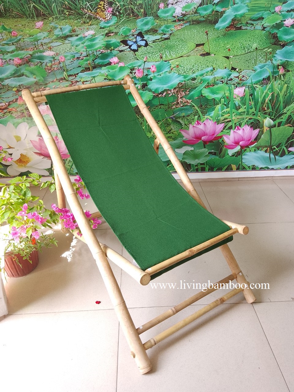 Ghế tre ngoài trời, ghế tre bãi biển, ghế tre thư giãn